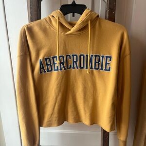 Abercrombie & Fitch Yellow Women's Sweatshirt